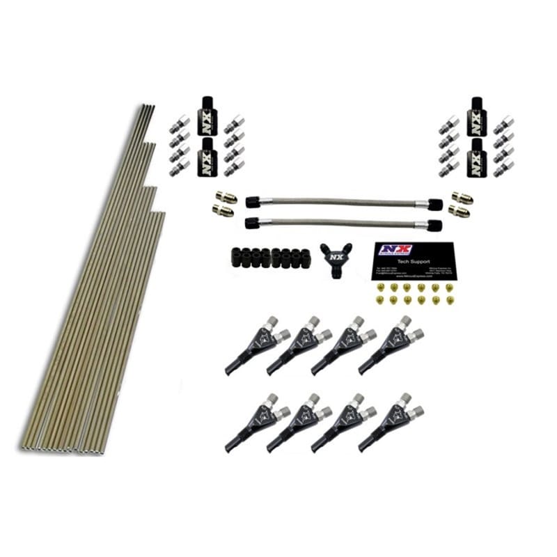 Nitrous Express — Nitrous Express 8 Cyl Shark Plumb Kit w/o Solenoids w/300HP Jets (Incl Hardware)
N2OPlumbingKt
Plumbing Kit