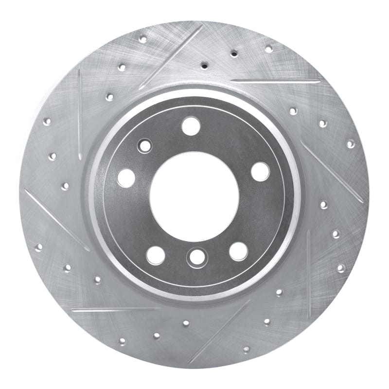 R1 Concepts — R1 91-01 BMW 850CSI Rear Left Drilled & Slotted Silver Brake Rotor
R1 Brake Rotor Drill