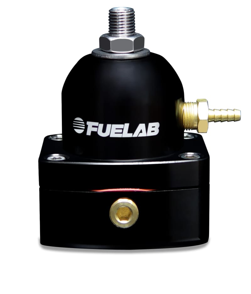 Fuelab — Fuelab 515 EFI Adjustable FPR 25-90 PSI (2) -6AN In (1) -6AN Return - Black
Fuel Pressure Reg