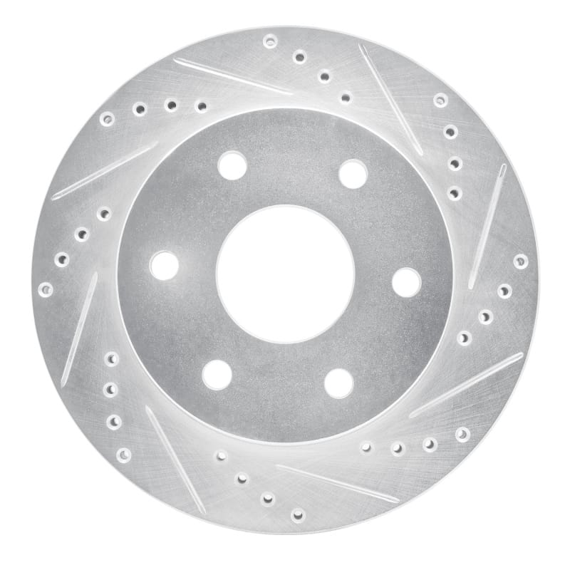 R1 Concepts — R1 91-96 Dodge DAKOTA RWD Front Right Drilled & Slotted Silver Brake Rotor
R1 Brake Rotor Drill