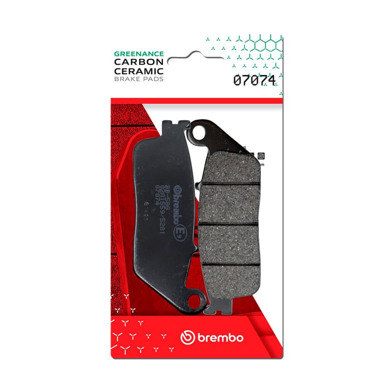 Brembo OE Powersports — Brembo OE BMW C/Honda CN/Honda Nss/Honda Sh/Honda Forza Carbon Ceramic Brake Pad - Front