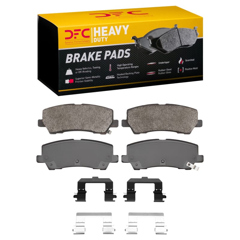 DFC — DFC 15-23 Ford Mustang Rear Heavy Duty Pads and Hardware Kit
DFC Brake Pad Set