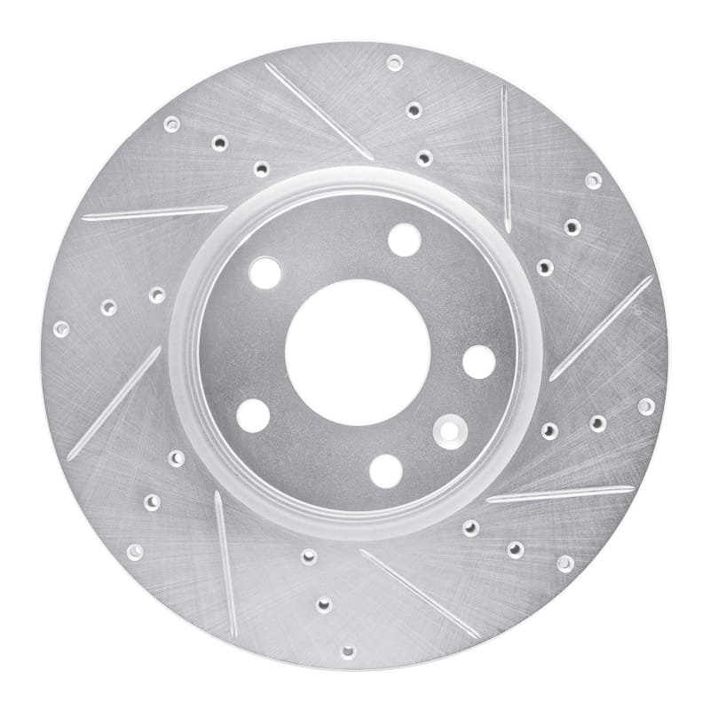 R1 Concepts — R1 14-19 Chevrolet Corvette Front Right Drilled & Slotted Silver Brake Rotor
R1 Brake Rotor Drill