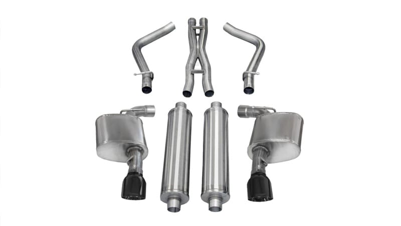 CORSA Performance — Corsa 2012-2014 Dodge Charger SRT-8 6.4L V8 Black Xtreme Cat-Back Exhaust
Exhaust