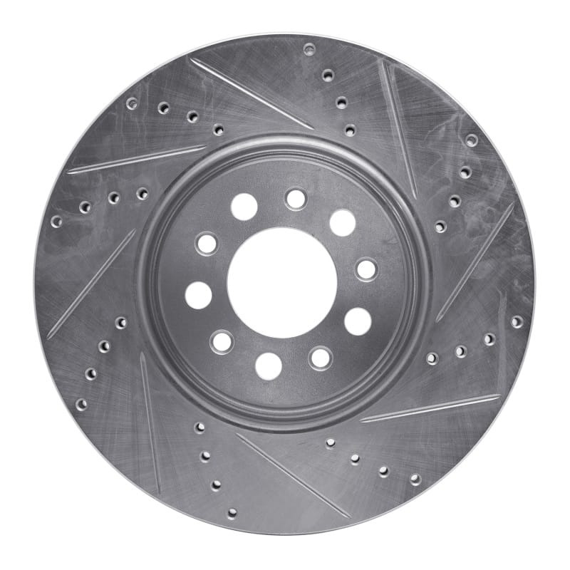 R1 Concepts — R1 14-25 Alfa Romeo Tonale Front Right Drilled & Slotted Silver Brake Rotor
R1 Brake Rotor Drill