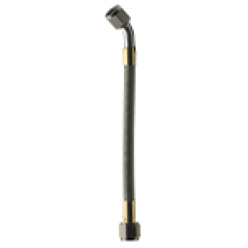 Fragola — Fragola -8AN Hose Assembly Straight x 45 Degree Alum Nut 72in