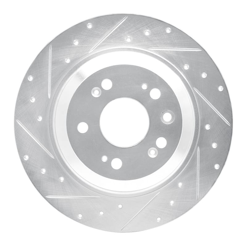R1 Concepts — R1 09-14 Acura TL Rear Left Drilled & Slotted Silver Brake Rotor
R1 Brake Rotor Drill