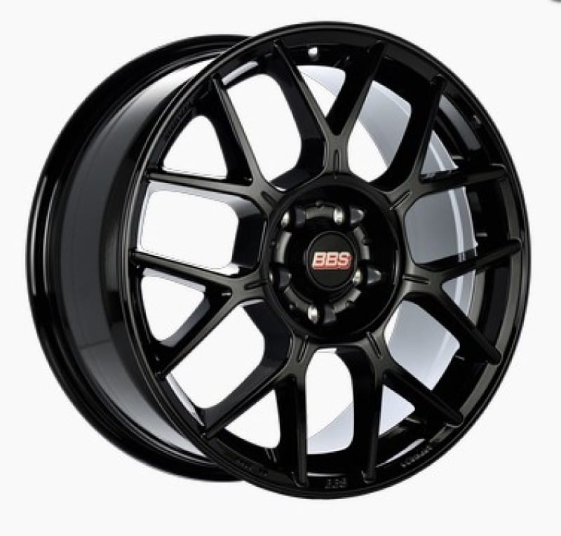 BBS — BBS XR 18x8 5x112 ET44 Black Gloss Wheel -82mm PFS/Clip Required