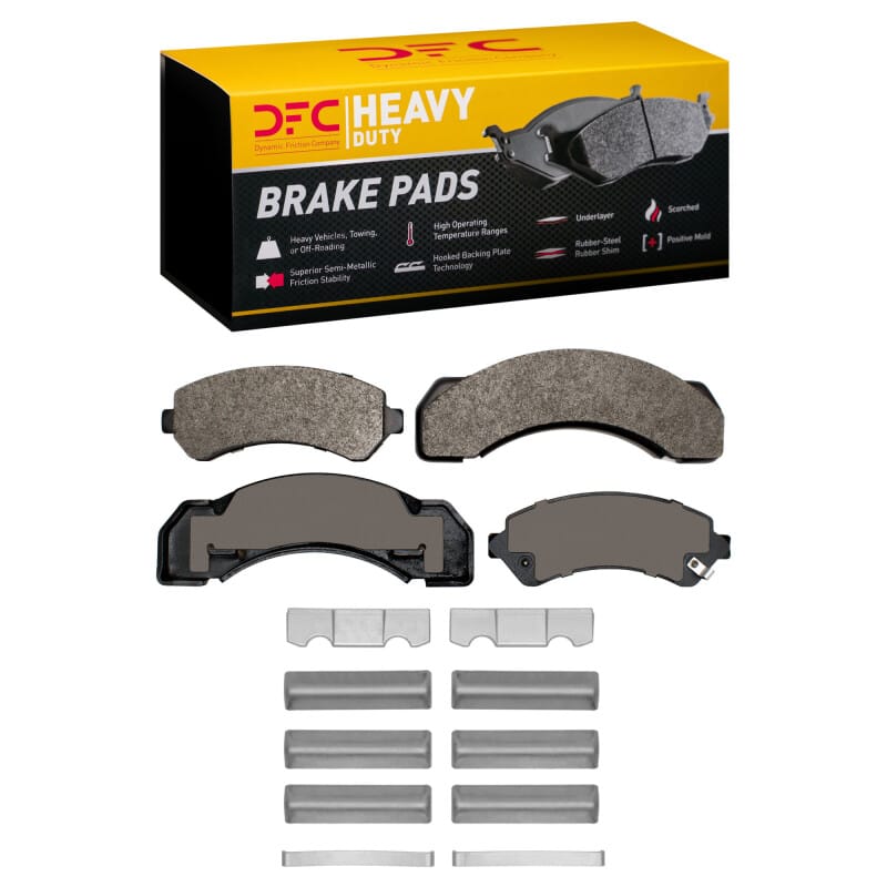 DFC — DFC 95-00 Chevrolet C3500 Front/Rear Heavy Duty Pads and Hardware Kit
DFC Brake Pad Set