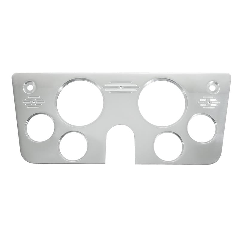 AutoMeter — DASH PANEL, CHEVY TRUCK 67-72, 2 X 5", 4 X 2-5/8", BILLET
