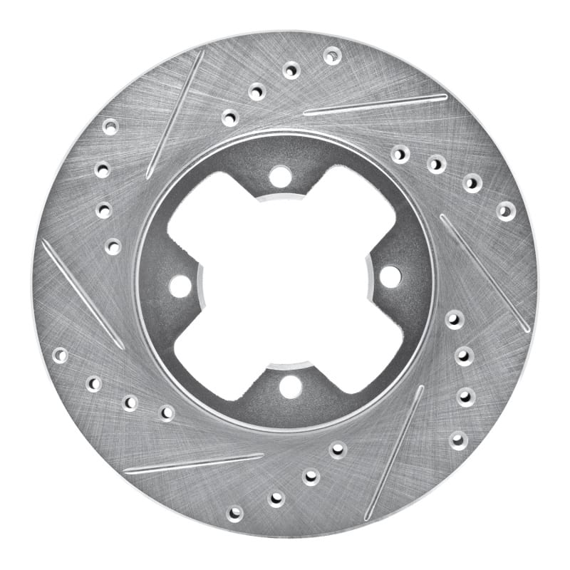 R1 Concepts — R1 79-83 Nissan 280ZX Front Left Drilled & Slotted Silver Brake Rotor
R1 Brake Rotor Drill