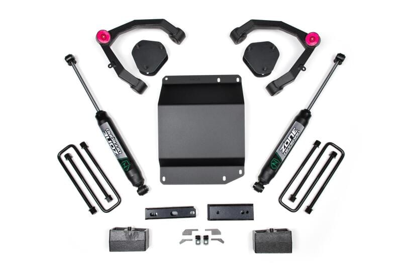 Zone Offroad — Zone Offroad 07-13 Chevy 1500 4WD 3.5in UCA System