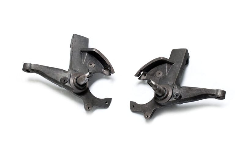 Maxtrac — MaxTrac 88-91 GM C1500/2500 2WD Standard Cab 5/6 Lug 2in Front Lowering Spindles
Susp. Spindle Drop
Axle Spindle