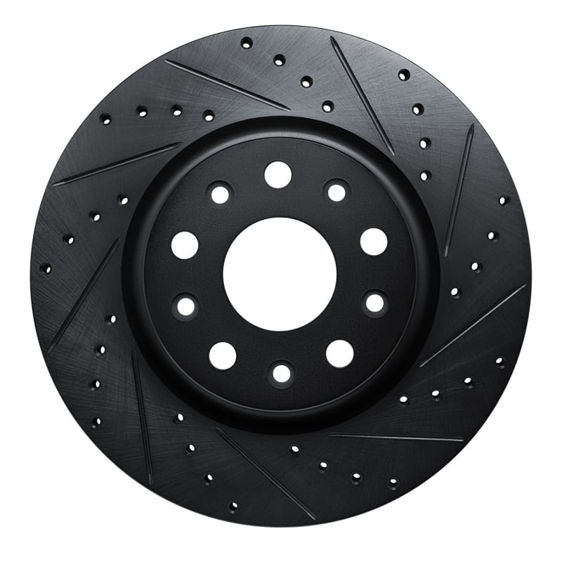 R1 Concepts — R1 18-25 Jeep Wrangler Front Right Drilled & Slotted Black Brake Rotor
R1 Brake Rotor Drill