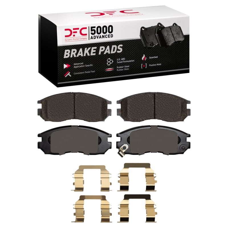 DFC — DFC 89-05 Chrysler Sebring Front 5000 Advanced Ceramic Brake Pads and Hardware Kit
DFC Brake Pad Set
