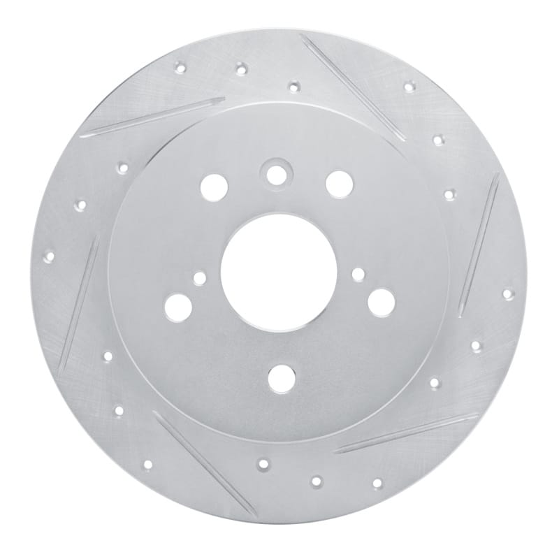 R1 Concepts — R1 18-24 Toyota Camry Rear Right Drilled & Slotted Silver Brake Rotor
R1 Brake Rotor Drill