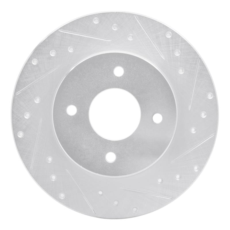 R1 Concepts — R1 84-85 Nissan 300ZX Rear Right Drilled & Slotted Silver Brake Rotor
R1 Brake Rotor Drill
