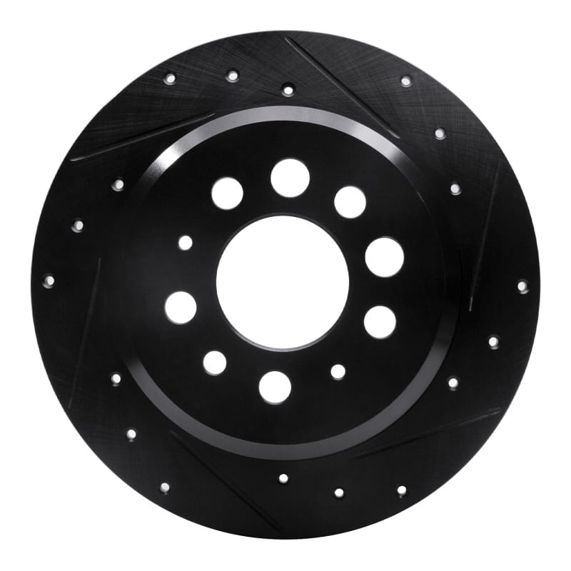 R1 Concepts — R1 67-74 Volvo 164 Rear Right Drilled & Slotted Black Brake Rotor
R1 Brake Rotor Drill