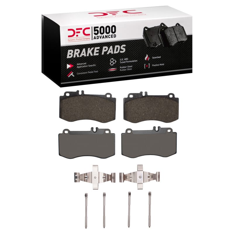 DFC — DFC 10-11 Mercedes-Benz E550 Front 5000 Advanced Ceramic Brake Pads and Hardware Kit
DFC Brake Pad Set