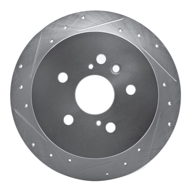 R1 Concepts — R1 04-09 Lexus RX330 Rear Left Drilled & Slotted Silver Brake Rotor
R1 Brake Rotor Drill