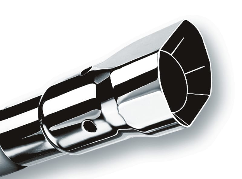 Borla — Borla Universal Polished Tip Single Square Angle-Cut Intercooled (inlet 2 1/2in. Outlet 2 7/8 x 2 3/
ExhstTailPipeTip
Tip - Square