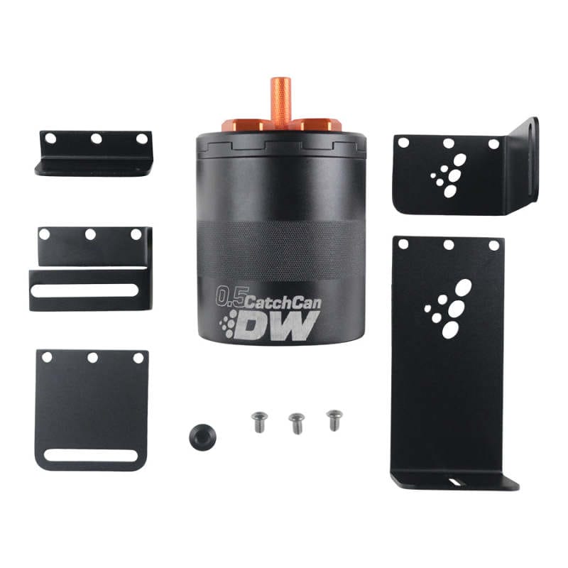 DeatschWerks — DeatschWerks 0.5 Liter Street Oil Catch Can Assembly
Filtration