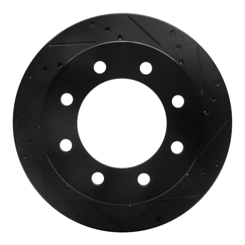 R1 Concepts — R1 00-02 Dodge Ram 2500 Front Right Drilled & Slotted Black Brake Rotor
R1 Brake Rotor Drill