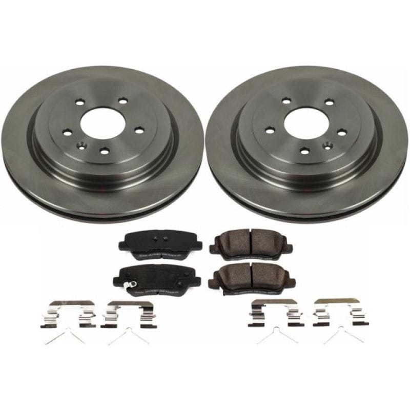 PowerStop — Power Stop 16-18 Cadillac ATS Rear Autospecialty Brake Kit