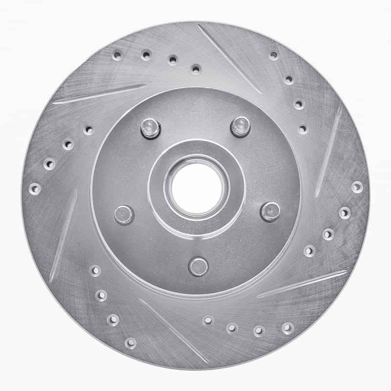 R1 Concepts — R1 1973-1989 Chrysler CORDOBA Front Right Drilled & Slotted Silver Brake Rotor
R1 Brake Rotor Drill
