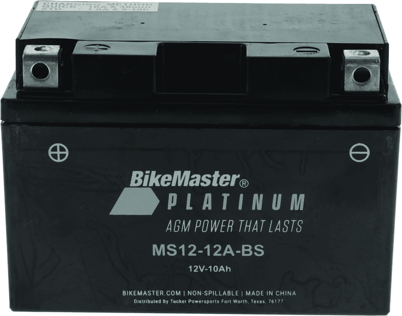 BikeMaster — BikeMaster AGM Battery - MS12-12A-BS