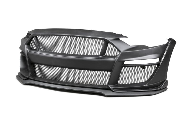 Anderson Composites — Anderson Composites 18-19 Ford Mustang Type-ST Fiberglass Front Bumper w/Lip (Req Anderson Fenders)