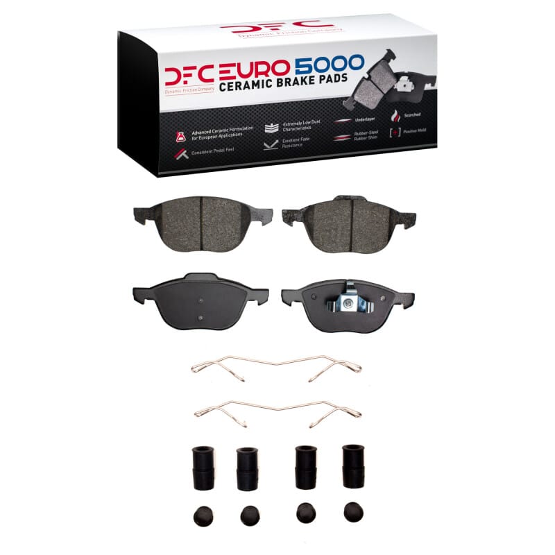 DFC — DFC 04-22 Ford Escape Front Euro 5000 Ceramic Brake Pads and Hardware Kit
DFC EURO Pads + HW
