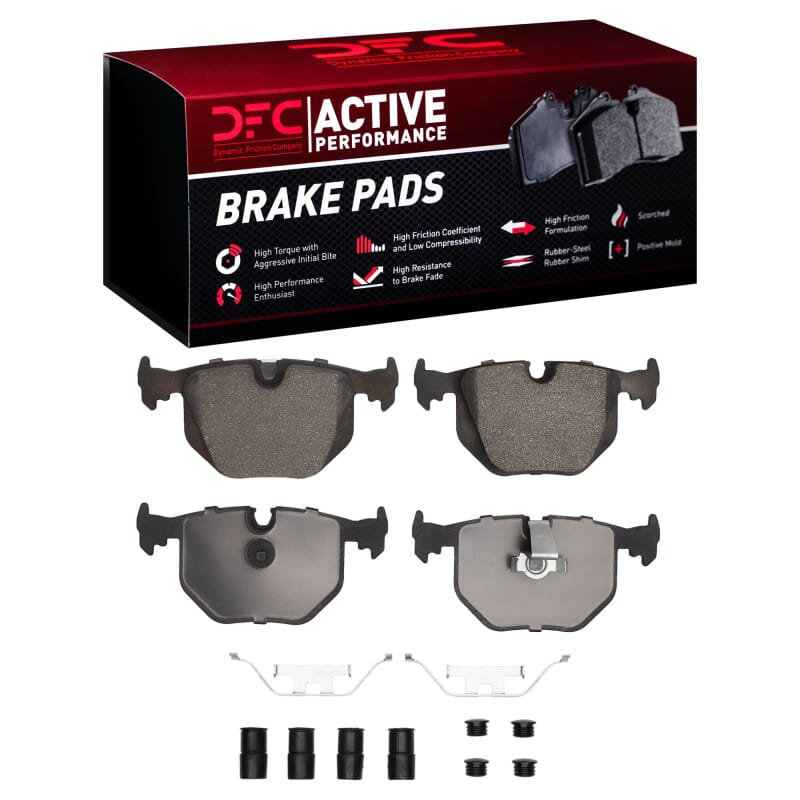DFC — DFC 91-10 BMW M3 Rear Active Performance Pads and Hardware Kit
DFC Brake Pad Set