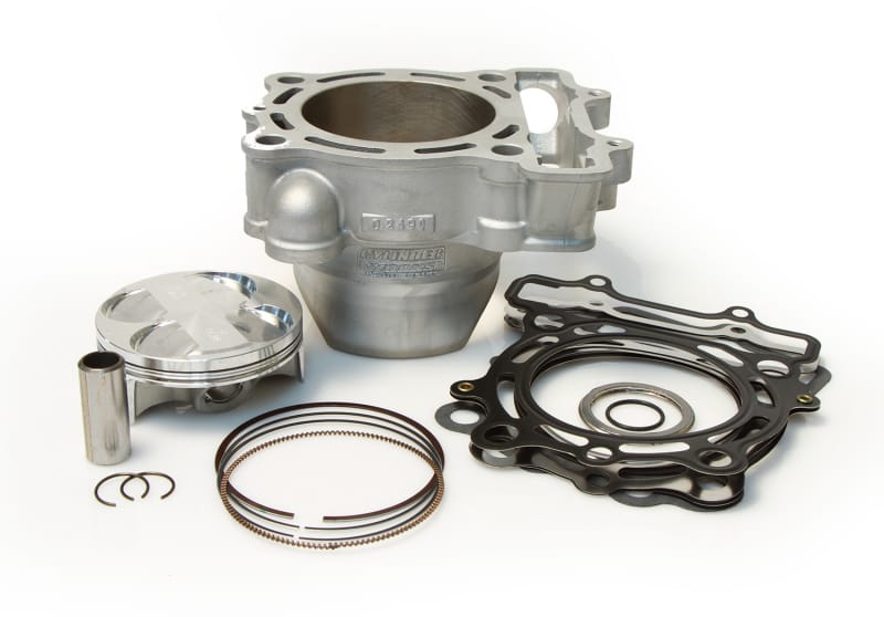 Cylinder Works — Cylinder Works 15-16 Kawasaki KX 250 F 250cc STD Bore High Compression Cylinder Kit 14.3:1 Comp.