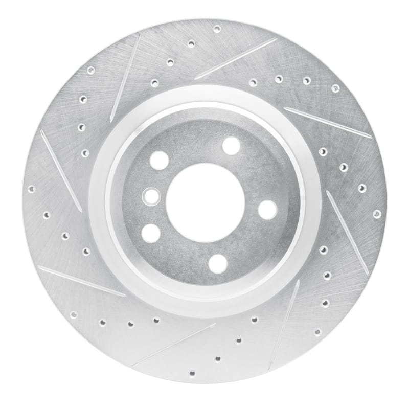 R1 Concepts — R1 09-19 BMW 750LI Rear Left Drilled & Slotted Silver Brake Rotor
R1 Brake Rotor Drill
