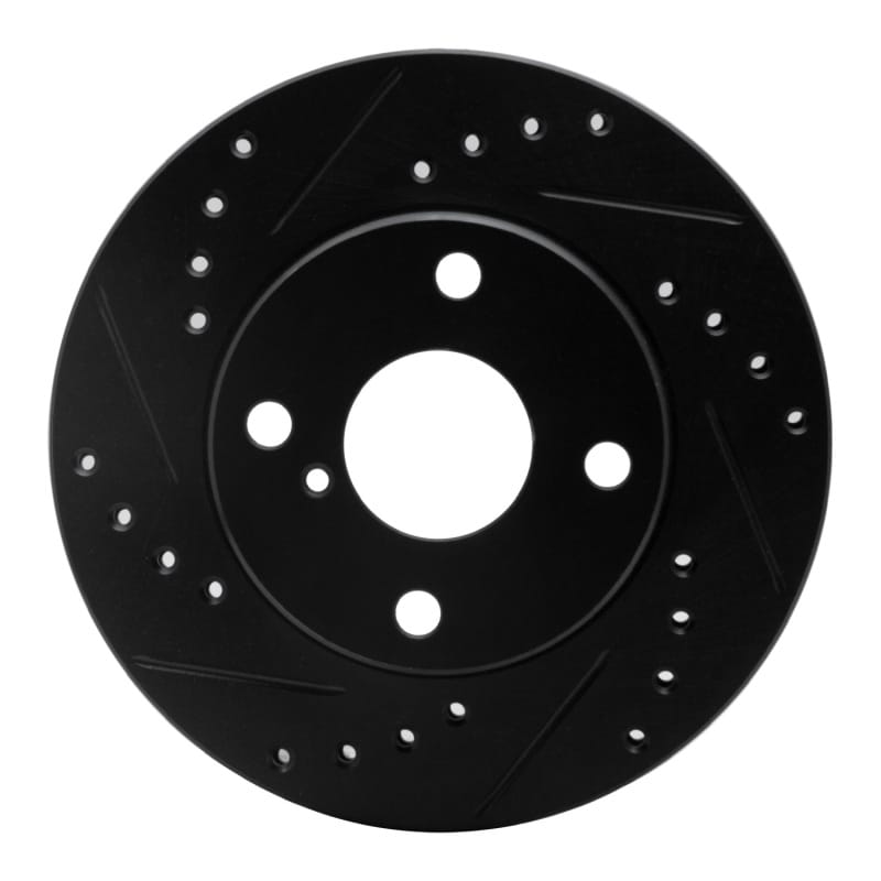 R1 Concepts — R1 90-93 Mazda Miata Front Left Drilled & Slotted Black Brake Rotor
R1 Brake Rotor Drill