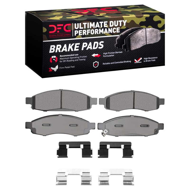 DFC — DFC 04-07 Infiniti QX56 Front Ultimate Duty Performance Brake Pads and Hardware Kit
DFC Brake Pad Set