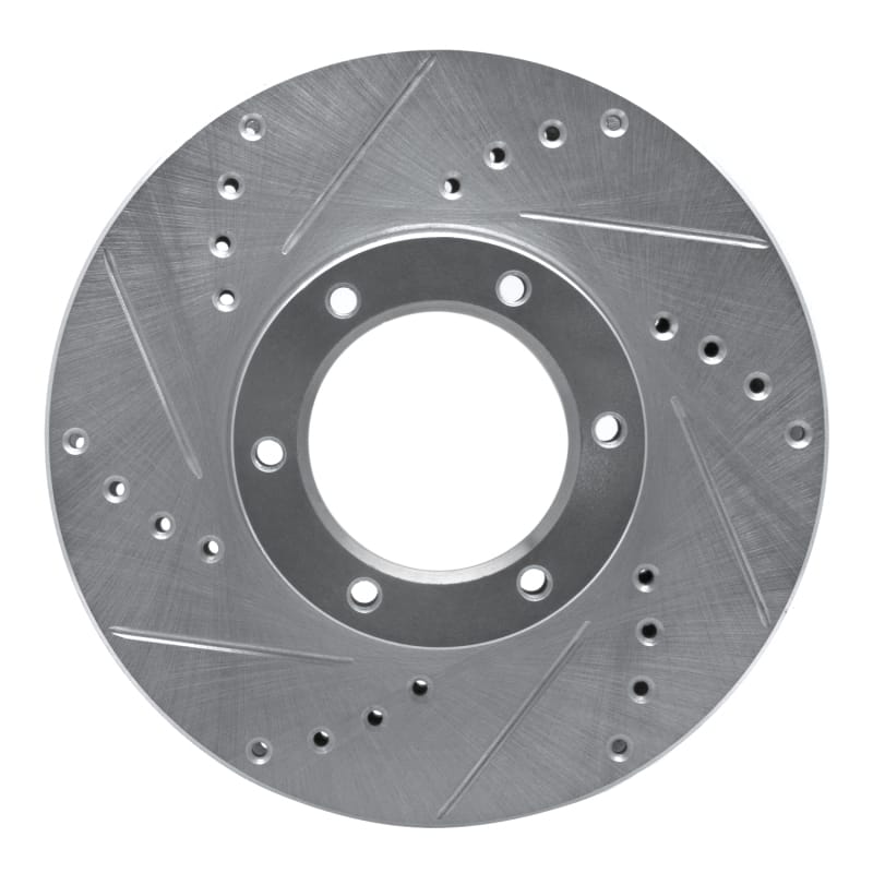 R1 Concepts — R1 89-93 Toyota Pickup Front Left Drilled & Slotted Silver Brake Rotor
R1 Brake Rotor Drill