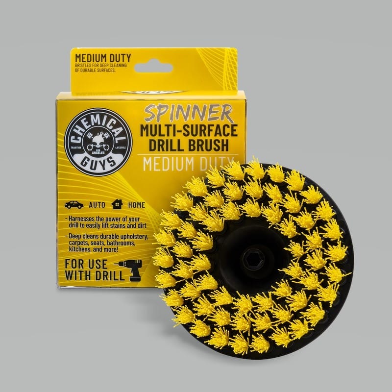 Chemical Guys — Chemical Guys Carpet Brush w/Drill Attachment - Medium Duty