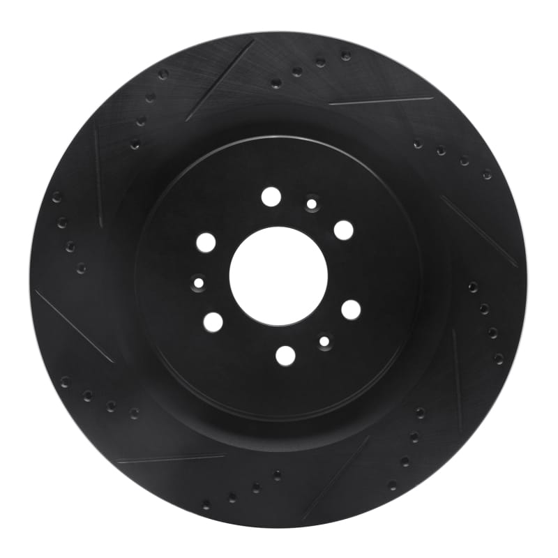 R1 Concepts — R1 04-11 Cadillac STS Rear Left Drilled & Slotted Black Brake Rotor
R1 Brake Rotor Drill