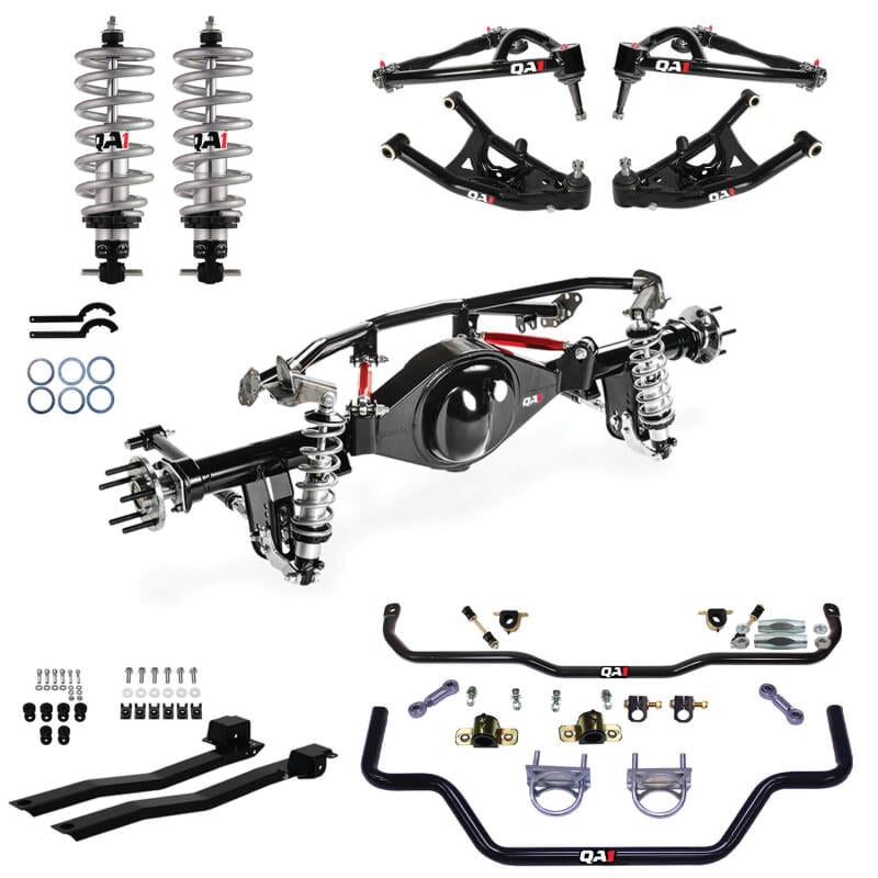 QA1 — QA1 67-69 GM F Body Level 2 Handling Kit w/ OE Width 9in. Housing
Suspension and Axle