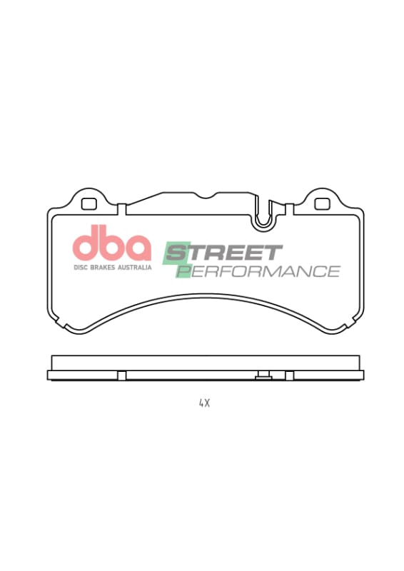 DBA — DBA 14-18 Volvo S60 II 3.0T AWD SP Performance Front Brake Pads
Brake Pad