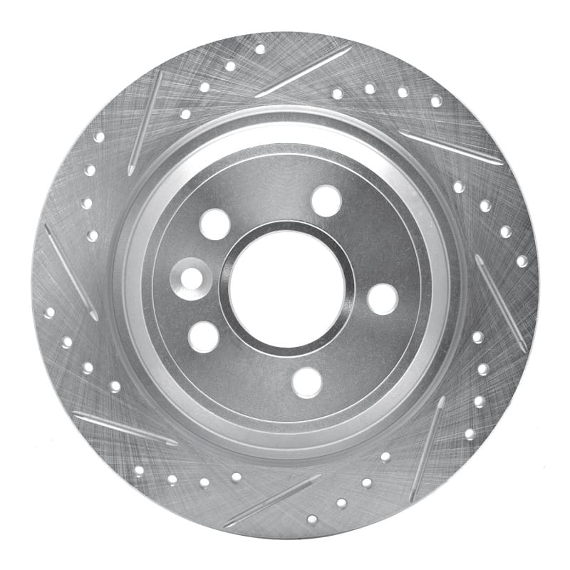 R1 Concepts — R1 09-15 Ford Focus RS (Mexico) Rear Left Drilled & Slotted Silver Brake Rotor
R1 Brake Rotor Drill