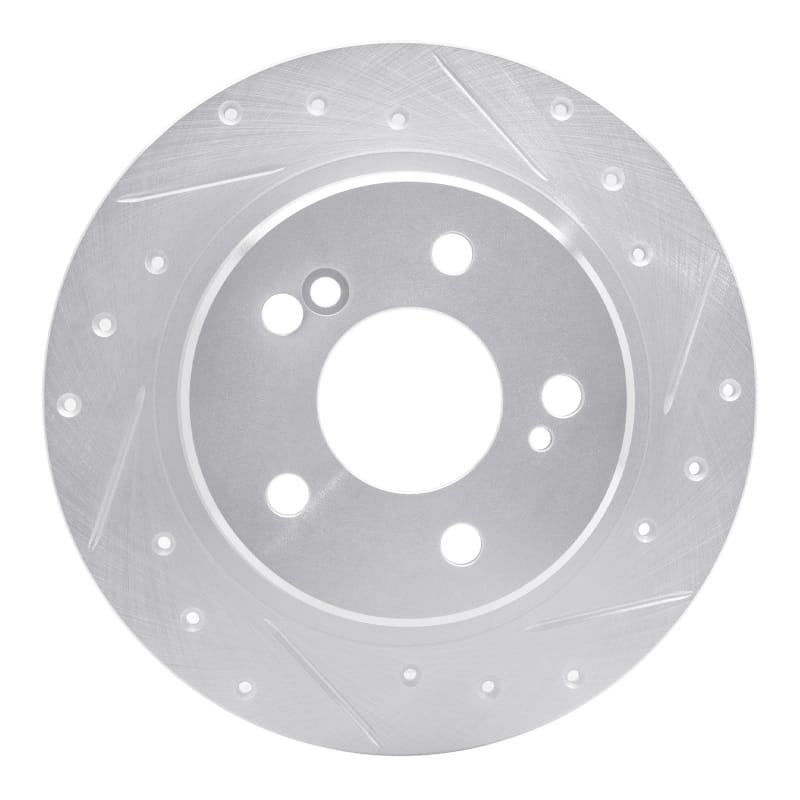 R1 Concepts — R1 90-95 Mercedes-Benz SL500 Rear Right Drilled & Slotted Silver Brake Rotor
R1 Brake Rotor Drill