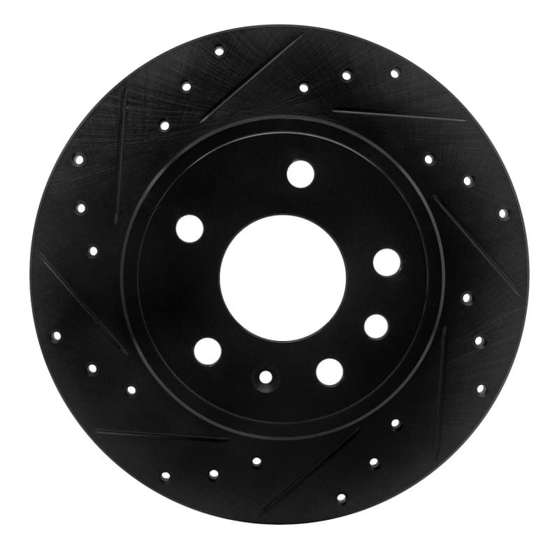 R1 Concepts — R1 97-08 Chevrolet ASTRA (Mexico) Rear Left Drilled & Slotted Black Brake Rotor
R1 Brake Rotor Drill