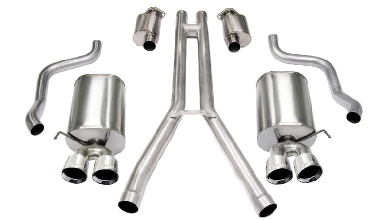 CORSA Performance — Corsa 2004-2008 Cadillac XLR 4.6L Polished Sport Cat-Back Exhaust
Exhaust