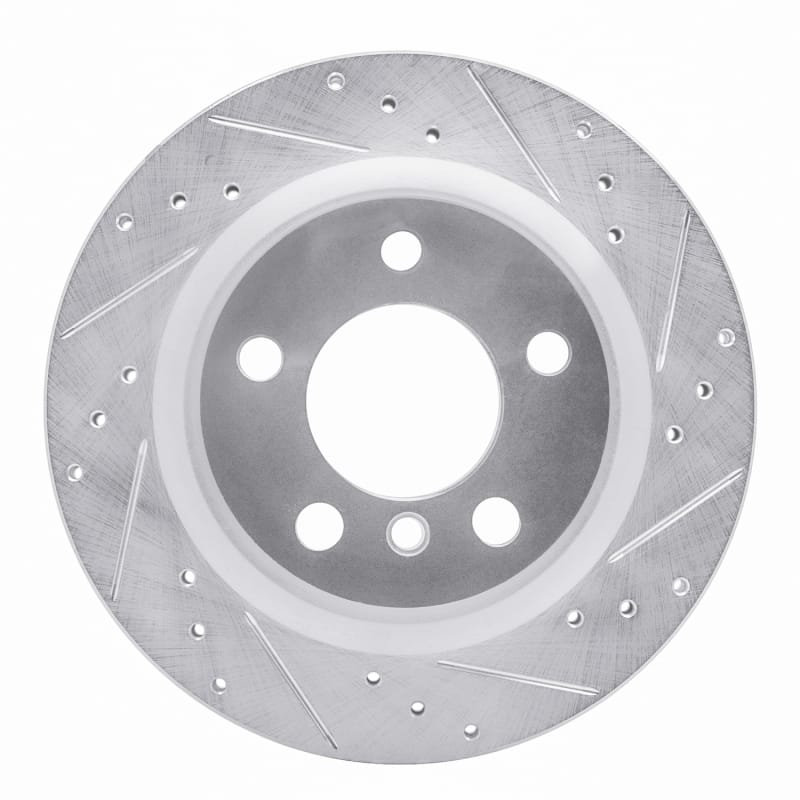 R1 Concepts — R1 06-21 BMW 230I Rear Right Drilled & Slotted Silver Brake Rotor
R1 Brake Rotor Drill