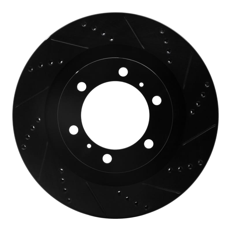 R1 Concepts — R1 10-24 Lexus GX460 Front Right Drilled & Slotted Black Brake Rotor
R1 Brake Rotor Drill