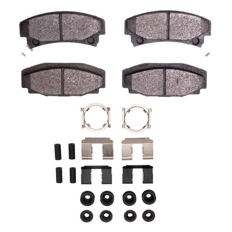 DFC — DFC 86-92 Buick Riviera Rear 5000 Advanced Semi Metallic Brake Pads and Hardware Kit
DFC Brake Pad Set