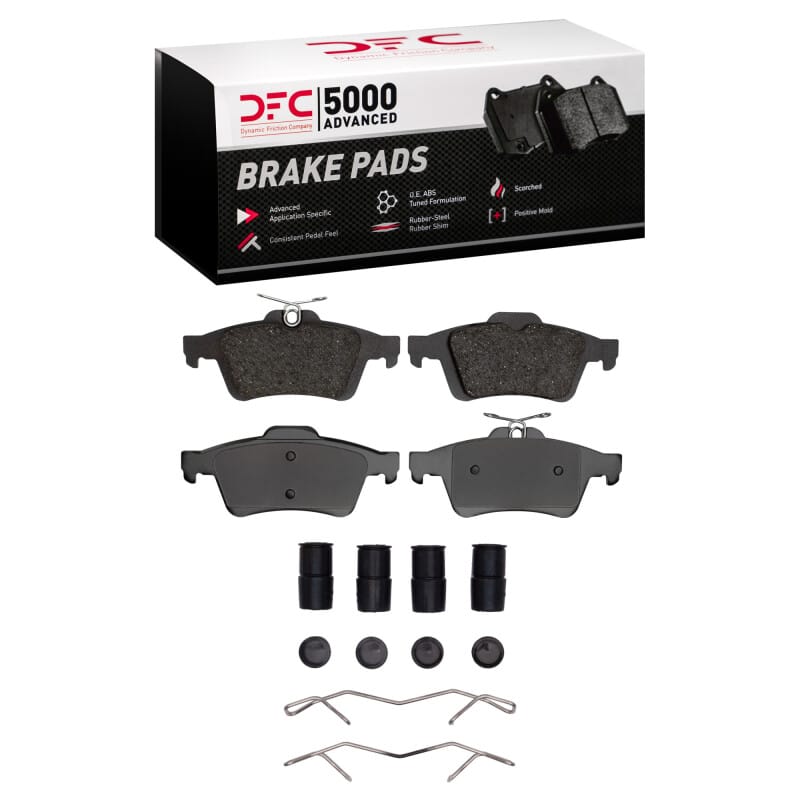 DFC — DFC 03-23 Cadillac BLS (Mexico) Rear 5000 Advanced Ceramic Brake Pads and Hardware Kit
DFC Brake Pad Set
